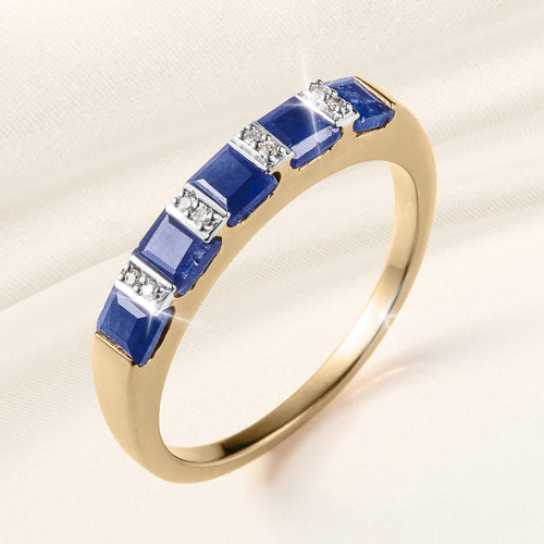 Precious Jewels Sapphire Eternity Ring