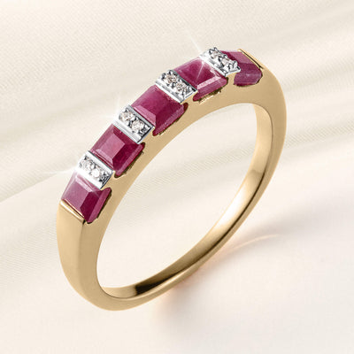 Precious Jewels Ruby Eternity Ring