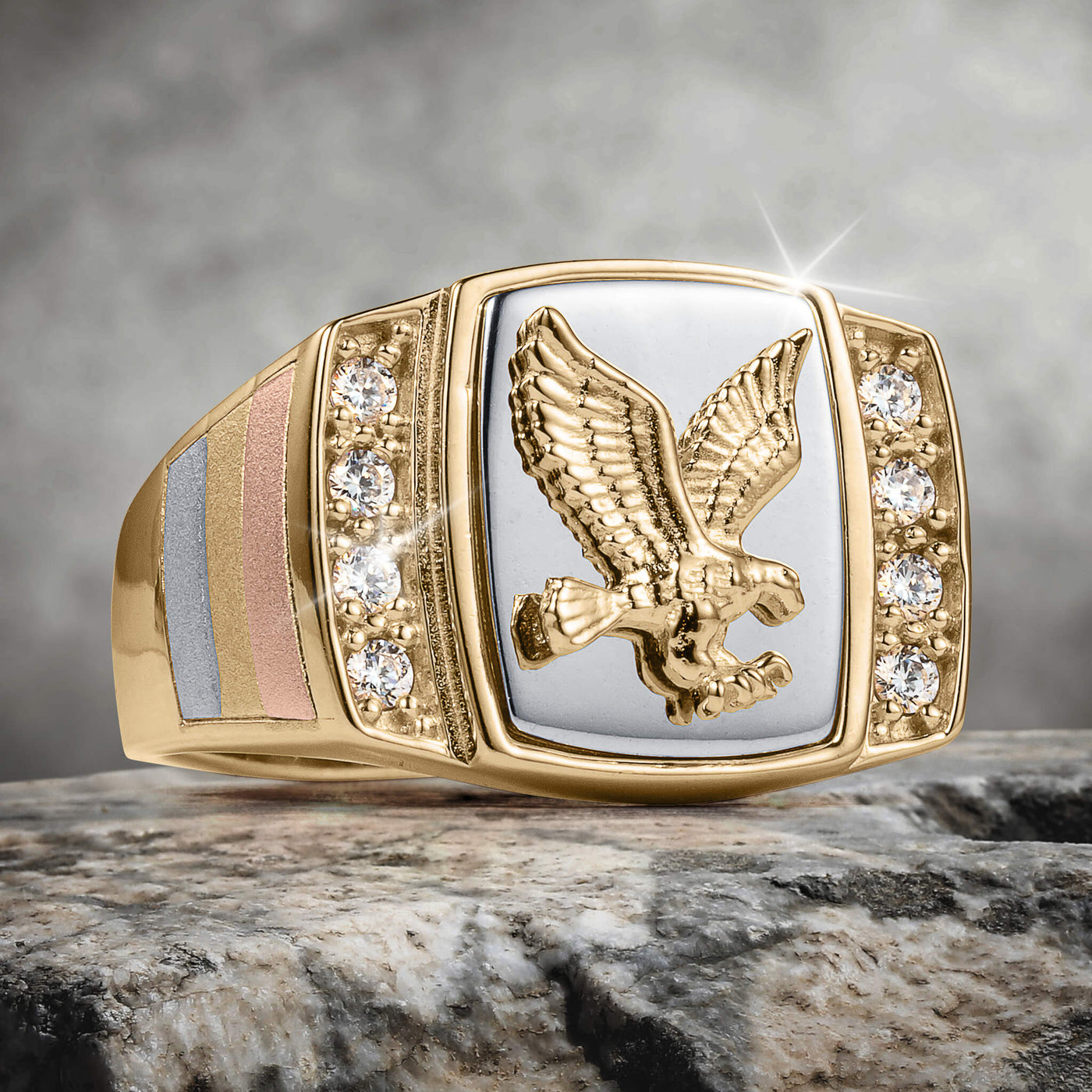 Daniel Steiger Eagle's Gaze Men's Ring