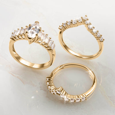 Illumina Marquise Bridal Ring Set