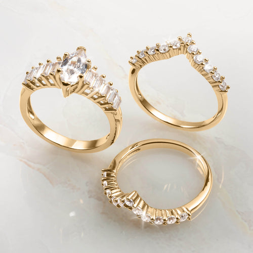 Illumina Marquise Bridal Ring Set