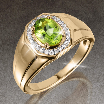 Daniel Steiger Ascension Peridot Men's Ring