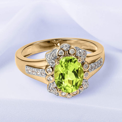 Daniel Steiger Lumina Peridot Ring