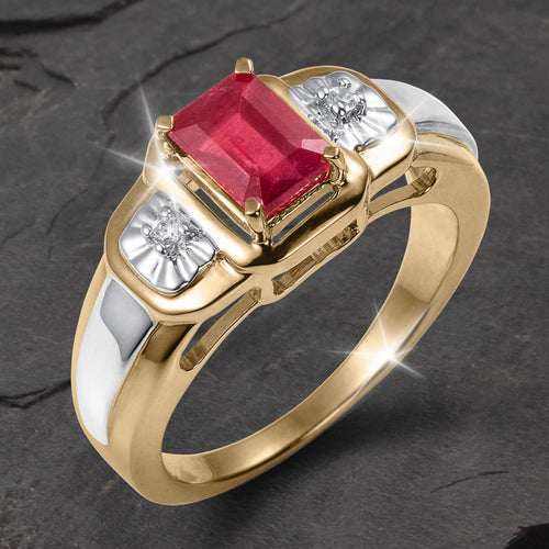 Heritage Ruby Men’s Ring