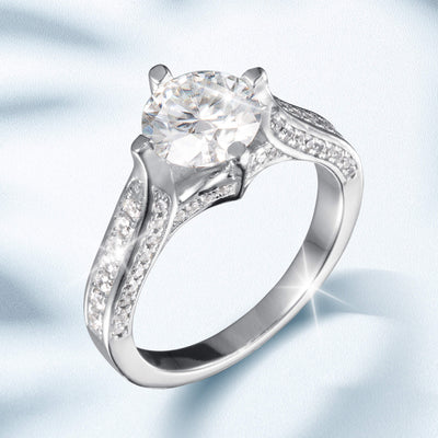 Novalyn Moissanite Ring