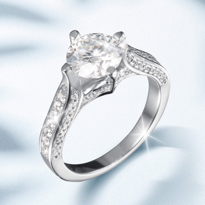 Novalyn Moissanite Ring