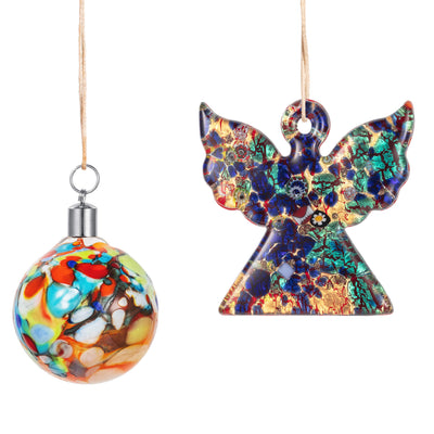 Murano Christmas Baubles Set