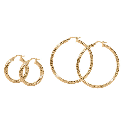 Arezzo Creole Hoop Earrings Collection