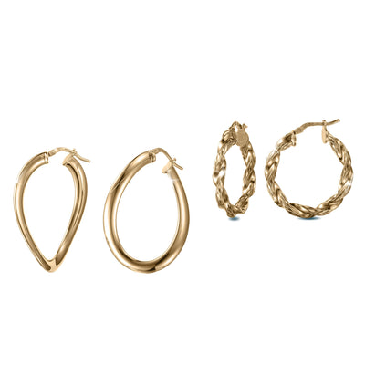 Daniel Steiger Golden Waves Earrings Collection