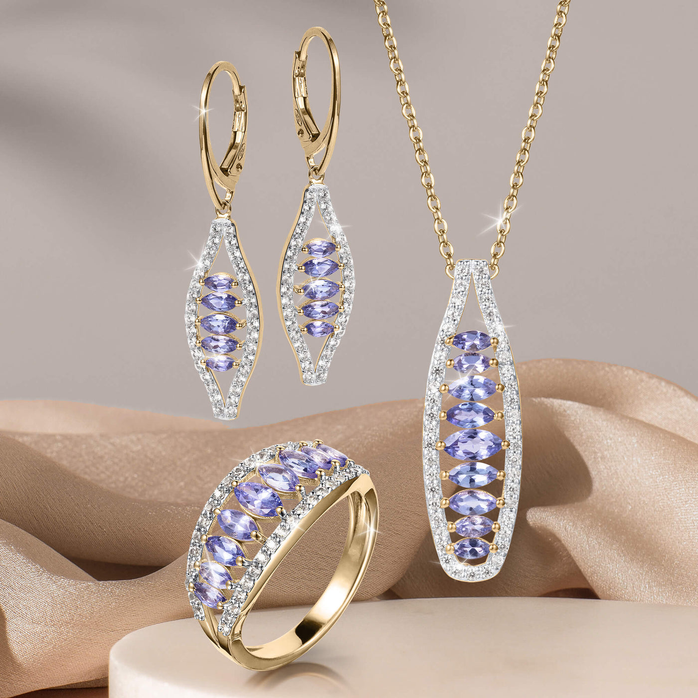 Daniel Steiger Twilight Tanzanite Collection