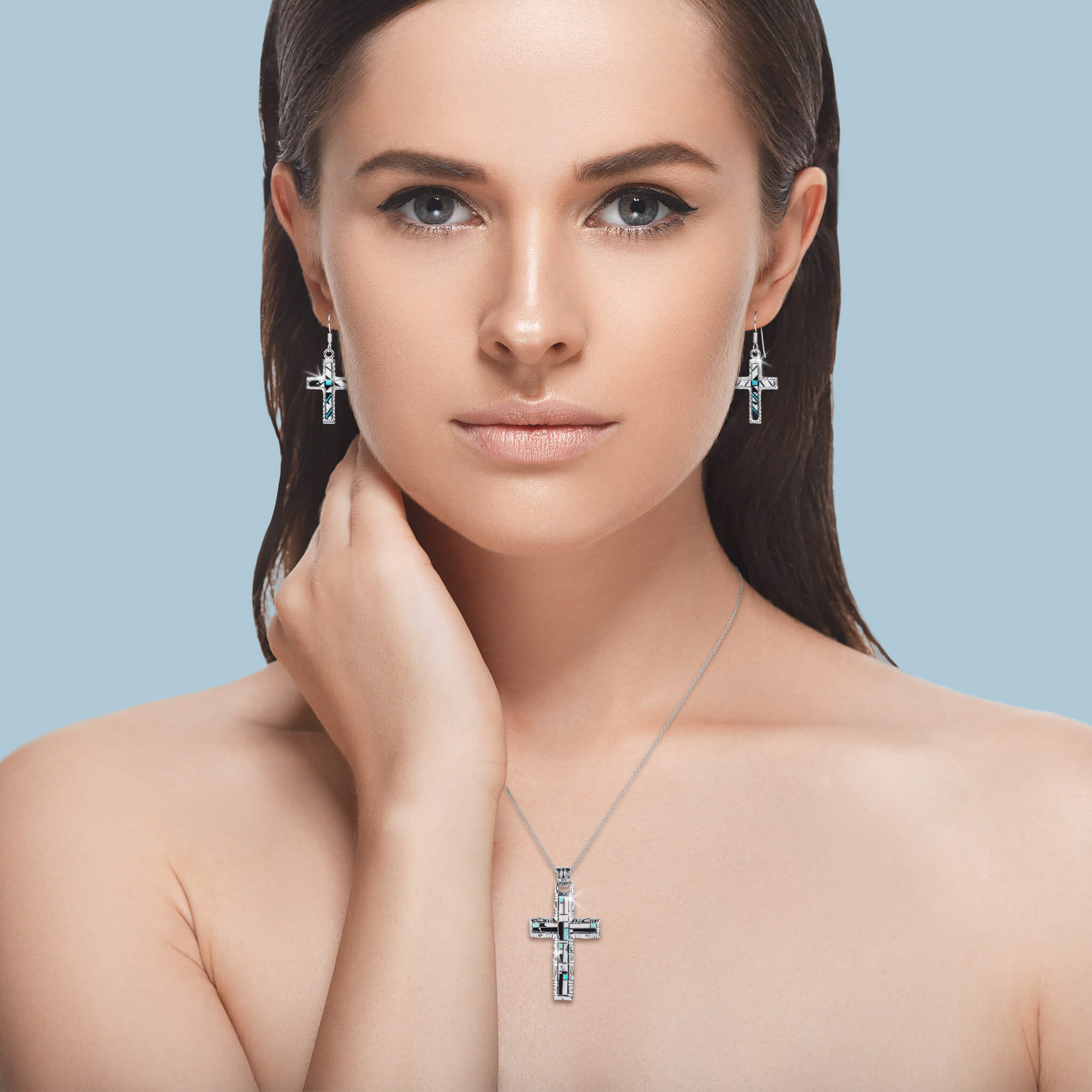 Daniel Steiger Celestial Cross Pendant