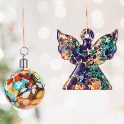 Murano Christmas Baubles Set