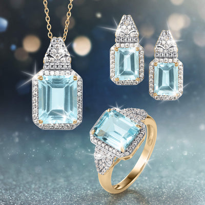 Daniel Steiger Zelda Blue Topaz Collection