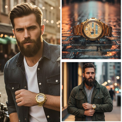 Daniel Steiger Tech Titan Gold Men's Watch