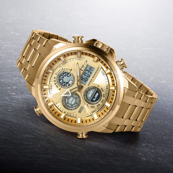 Daniel Steiger Techmaster Gold Watch