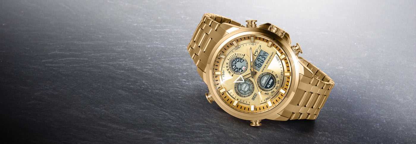 Daniel Steiger Techmaster Gold Watch