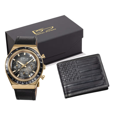Daniel Steiger American Classic Watch & Wallet Box Set