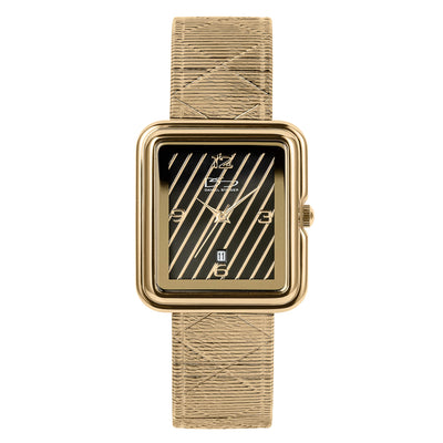 Daniel Steiger Parisian Mesh Gold Ladies Watch