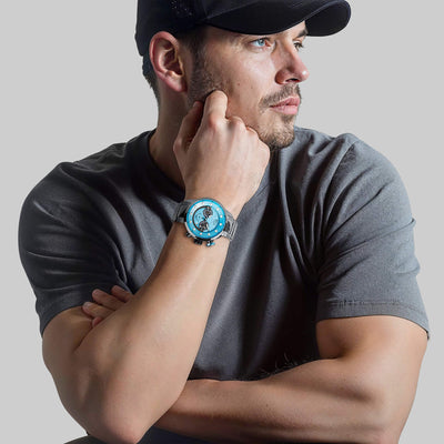 Daniel Steiger Maverick Blue Men's Watch