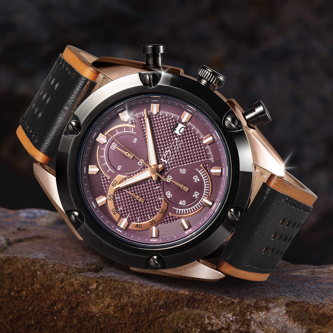 Axis Brown Men's Watch