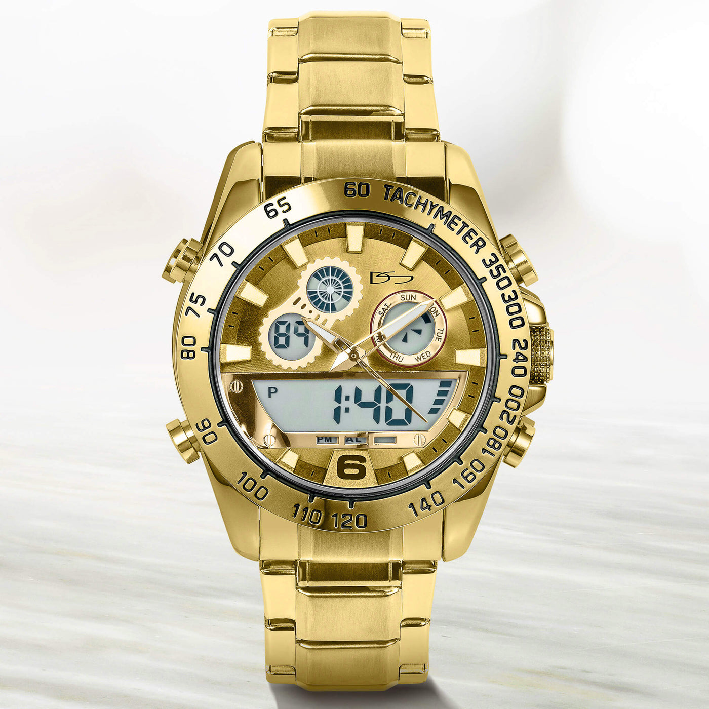 Tech Titan Gold Men's Watch