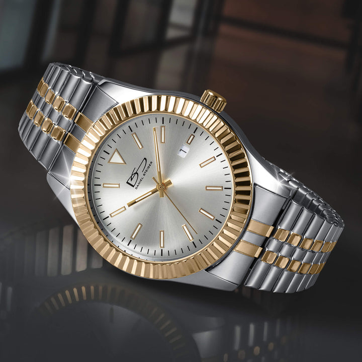 Daniel Steiger Statesman Expandable Two-Tone Men’s Watch