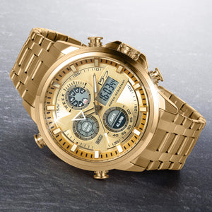 Daniel Steiger Techmaster Gold Watch