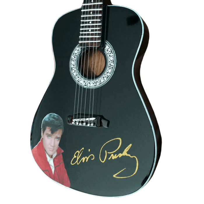 Daniel Steiger Elvis Presley Gold Signature Acoustic Guitar Model