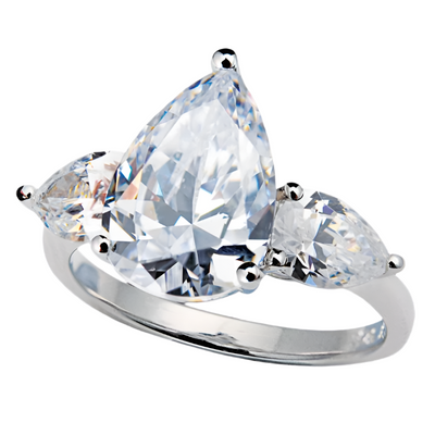 Daniel Steiger Pear Drop Ring