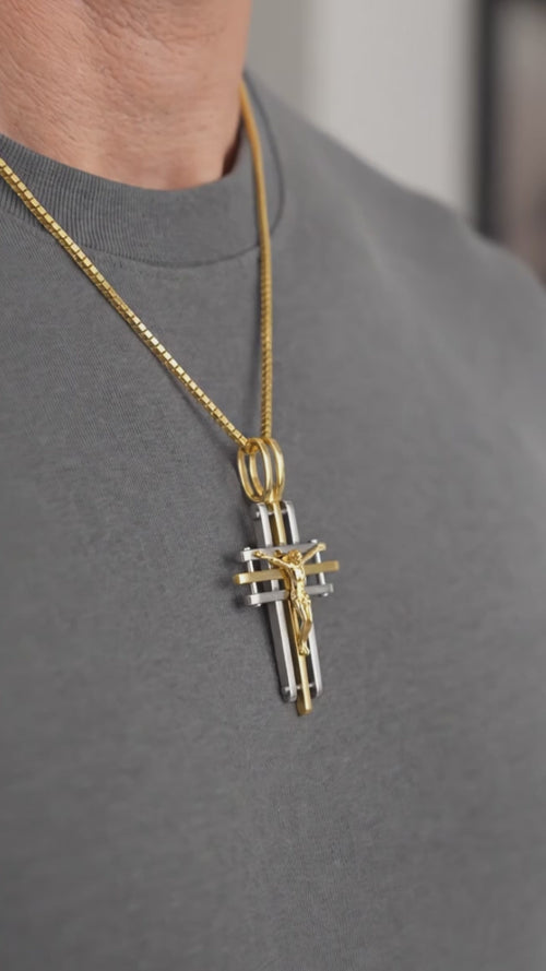 Daniel Steiger Uplifting Crucifix Pendant