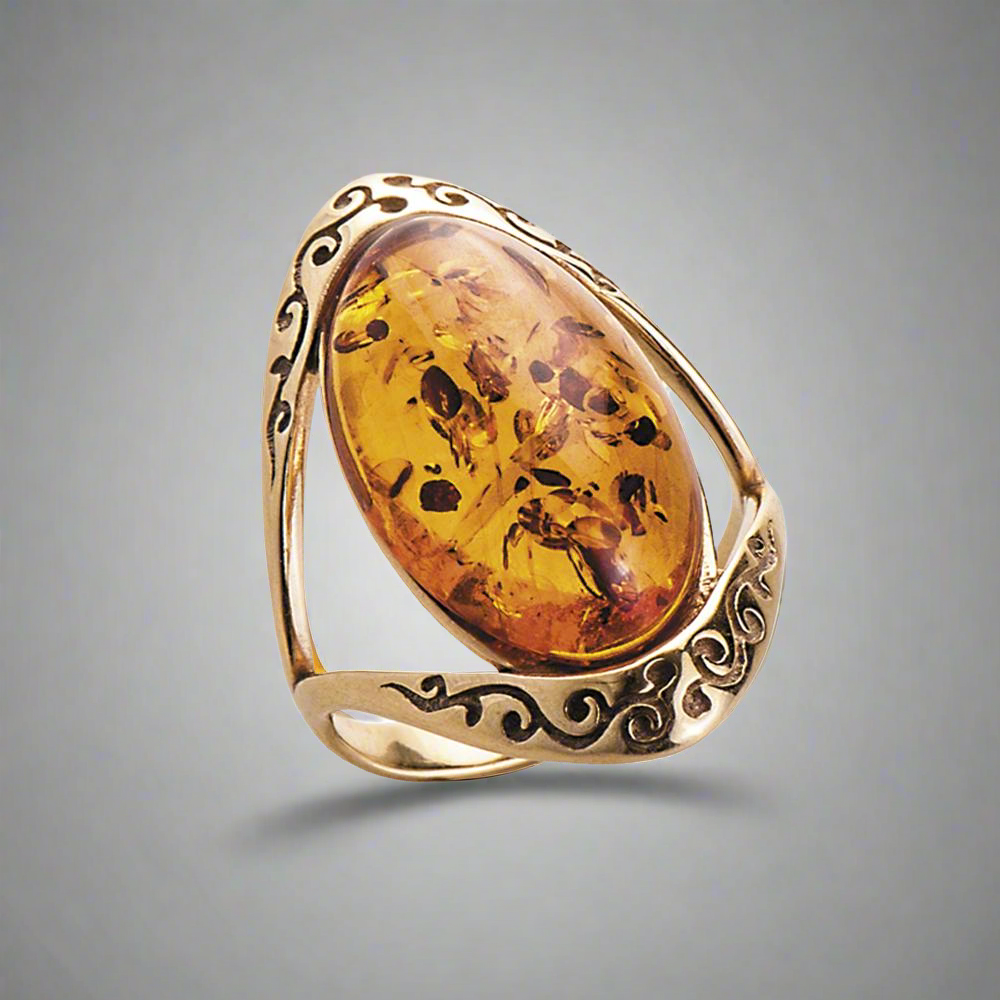 Daniel Steiger Baltic Amber Ring