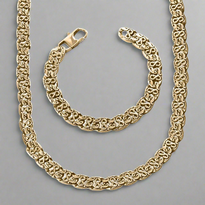 necklace and bracelet