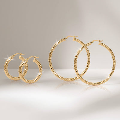Arezzo Creole Hoop Earrings Collection