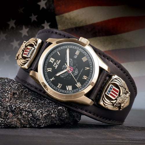 Daniel Steiger Patriot Watch & Boot Knife Set