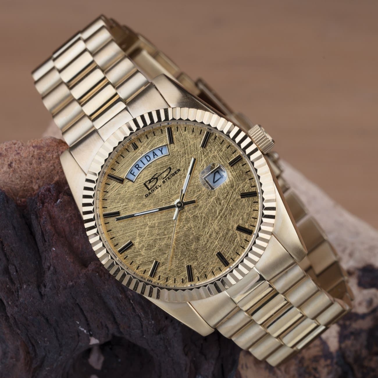Daniel Steiger Limited Edition 24K Gold Leaf Watch