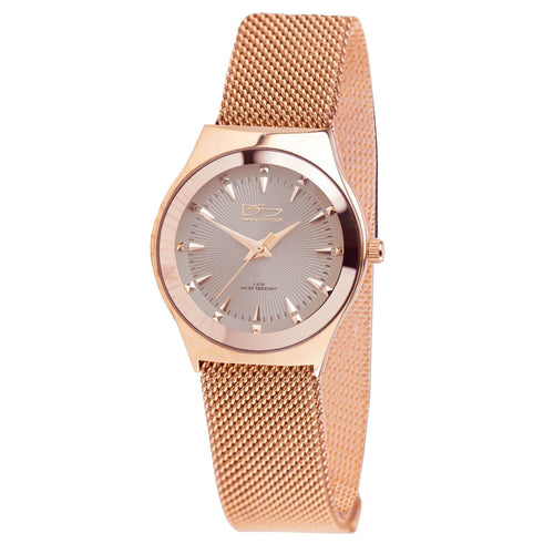 Daniel Steiger Rondo Milanese Magnetic Ladies Rose Gold Watch