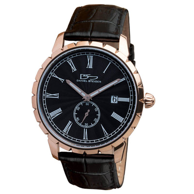 Daniel Steiger Connoisseur Black Dial Watch