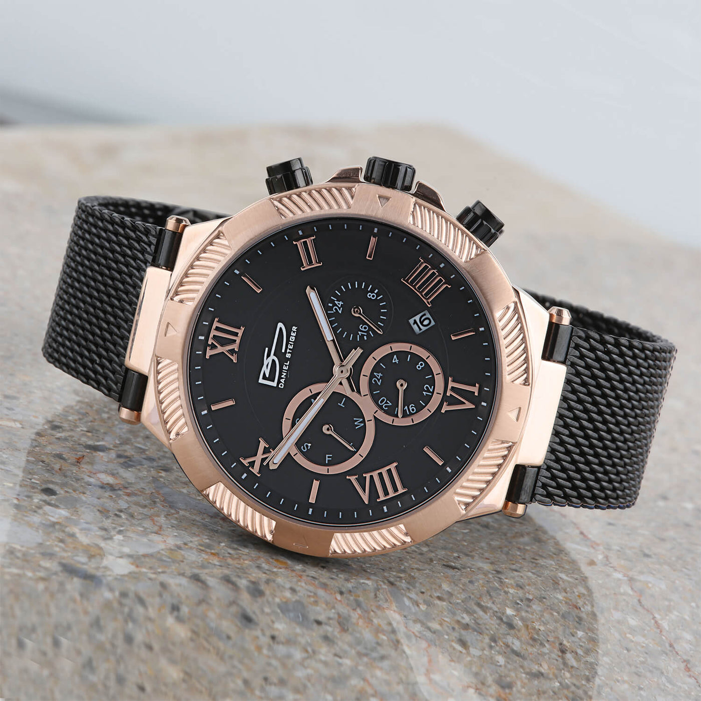 Tide Master Men's Black Watch