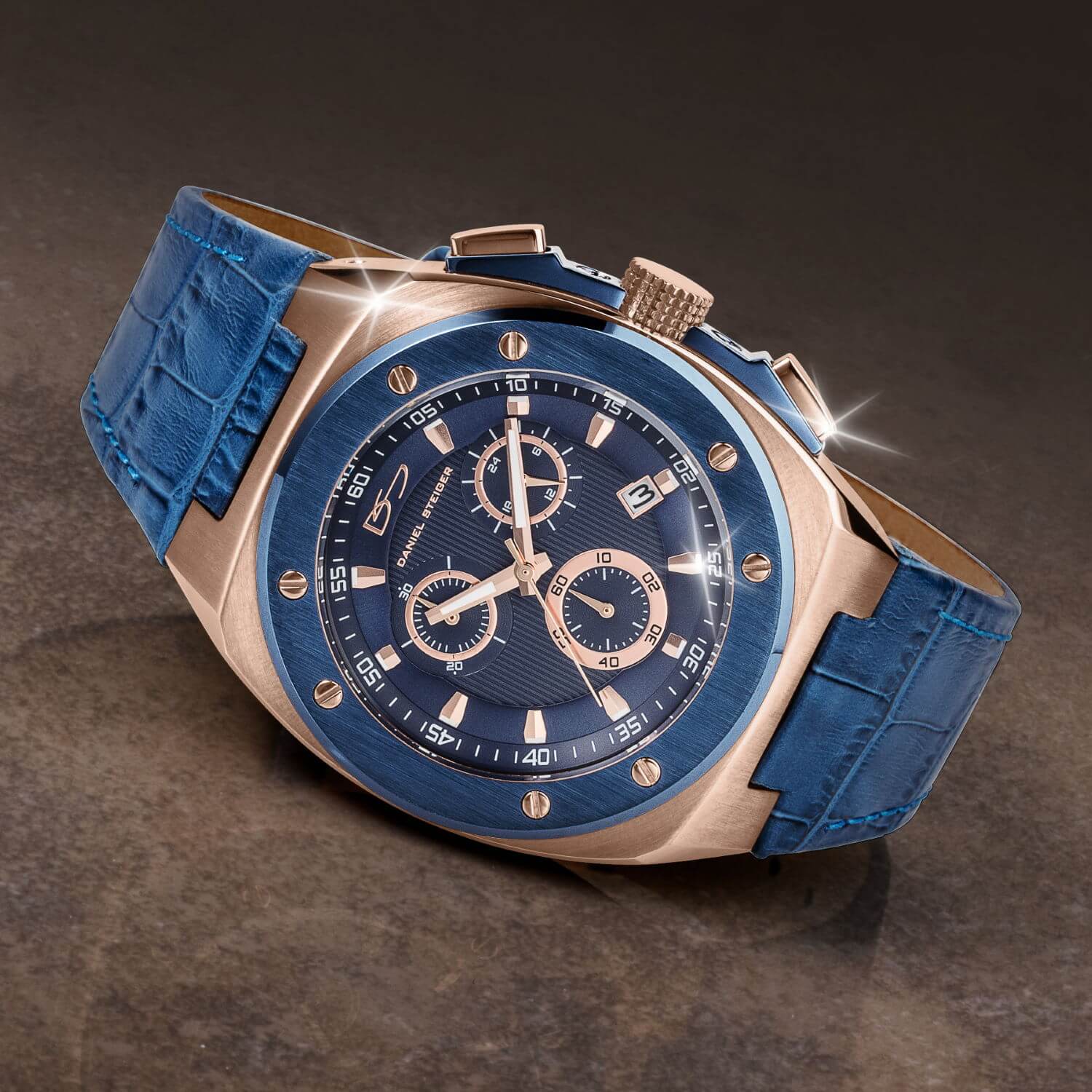 Daniel Steiger Grandeur Blue Men's Watch