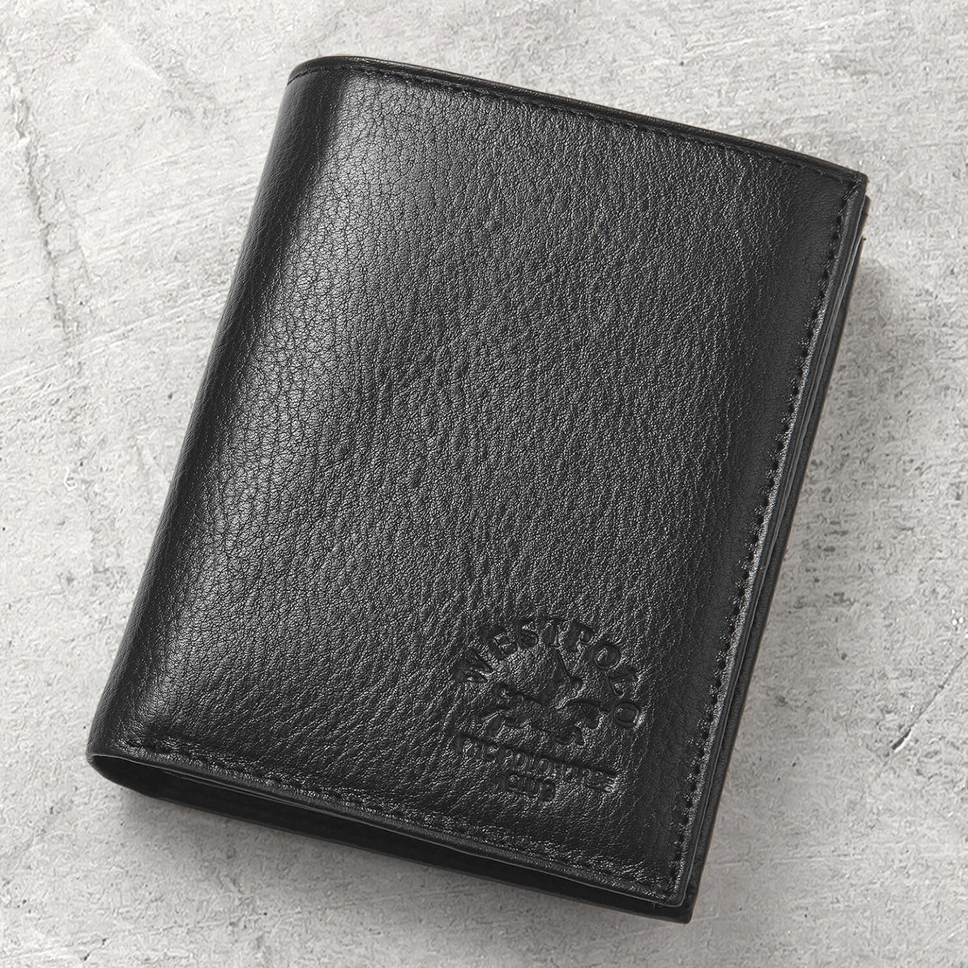 Daniel Steiger Black Leather Wallet