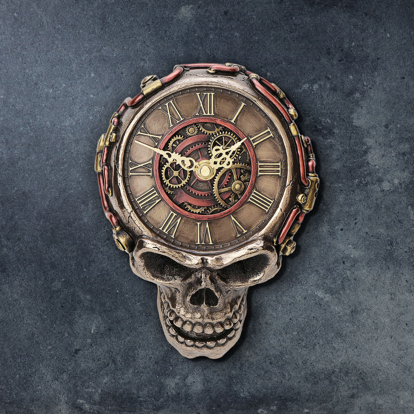 Daniel Steiger Underworld Skull Wall Clock