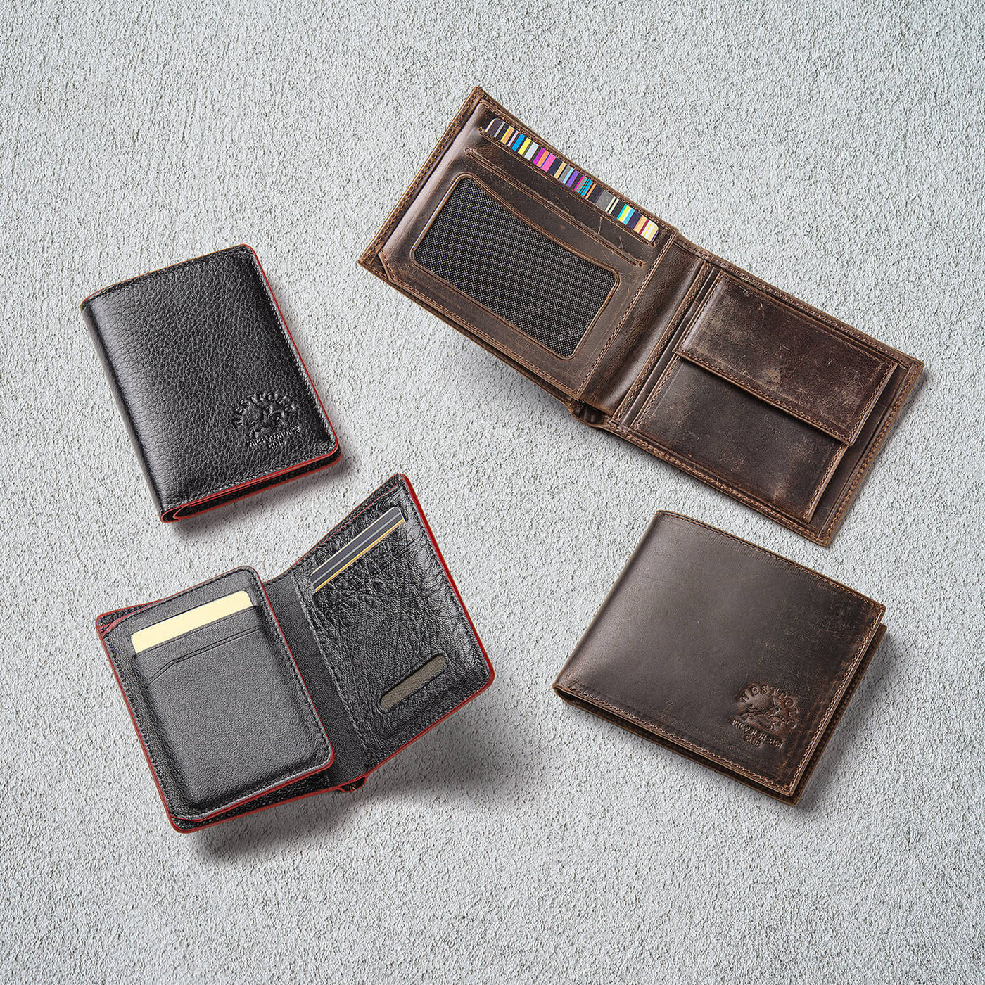 Daniel Steiger Brown Leather Wallet