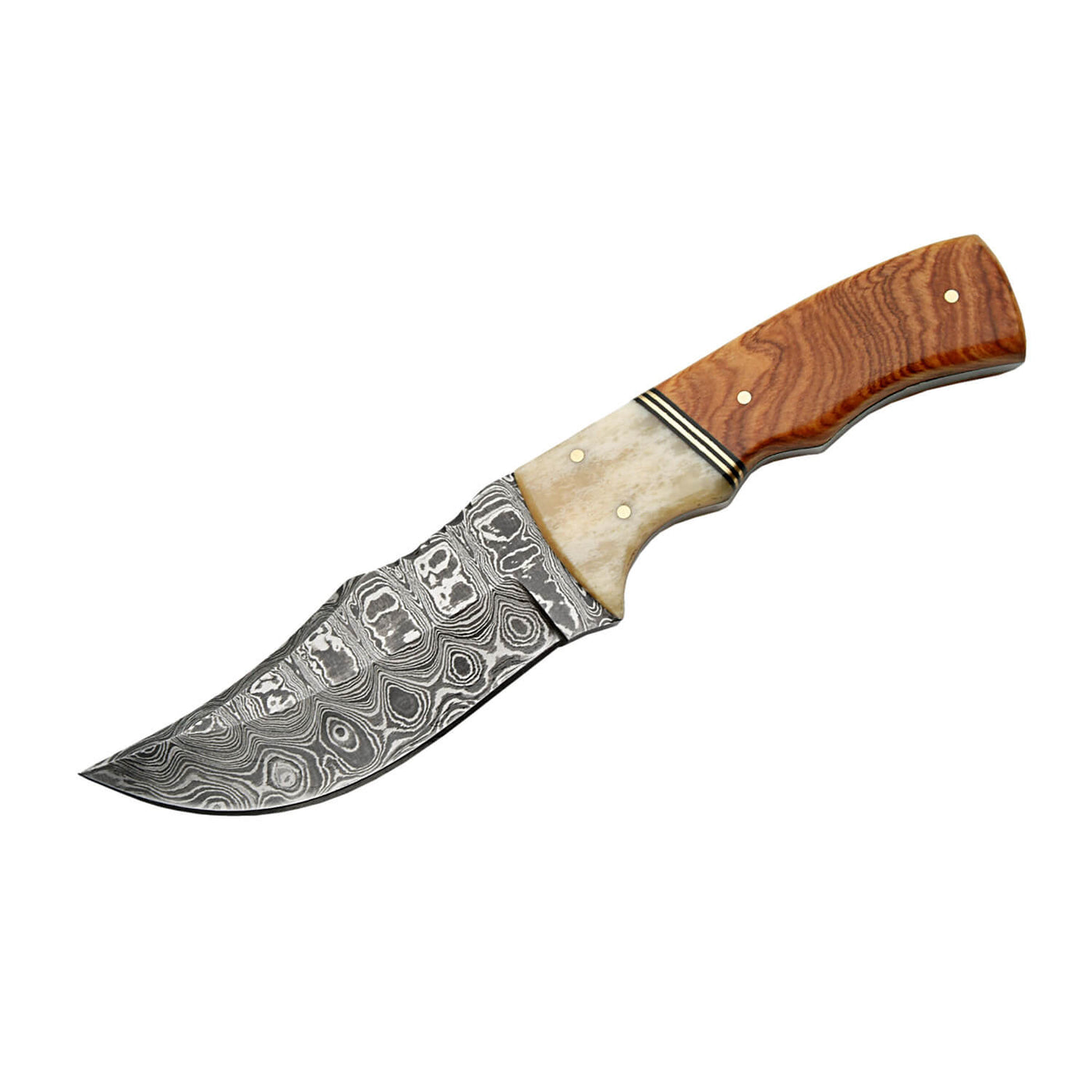 Daniel Steiger Damascus Skinner Knife