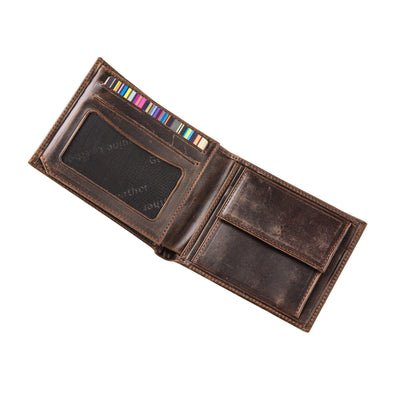 Daniel Steiger Brown Leather Wallet