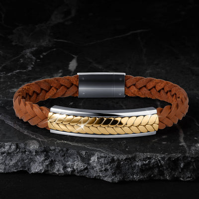 Daniel Steiger Golden Cobra Men's Bracelet
