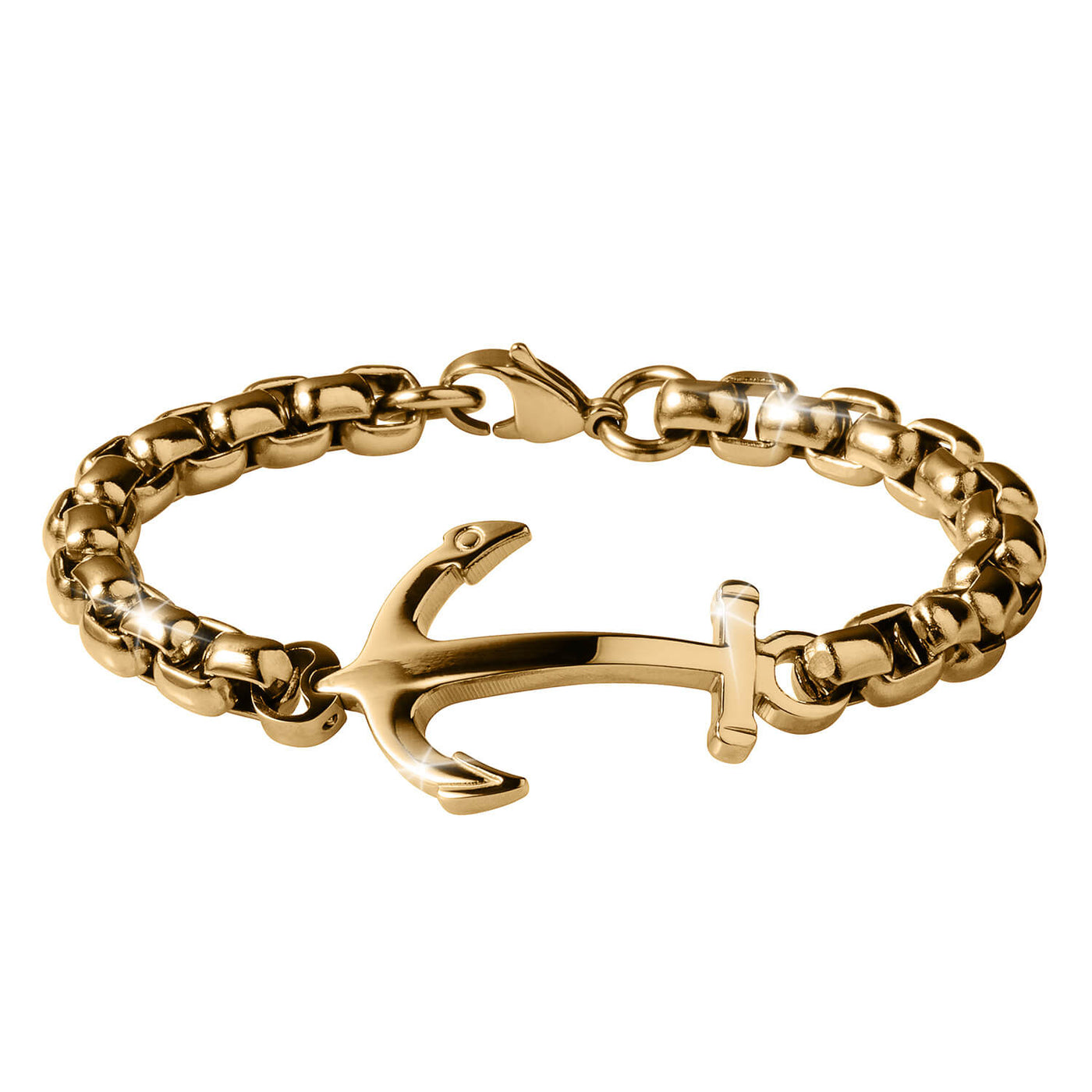 Daniel Steiger Golden Anchor Men's Bracelet