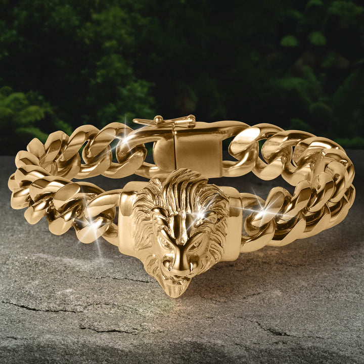 Daniel Steiger Golden Lionheart Bracelet