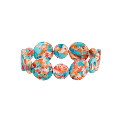 Daniel Steiger Ocean Splash Turquoise & Shell Bracelet