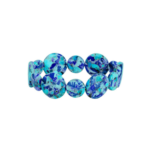 Daniel Steiger Ocean Splash Turquoise & Lapis Bracelet