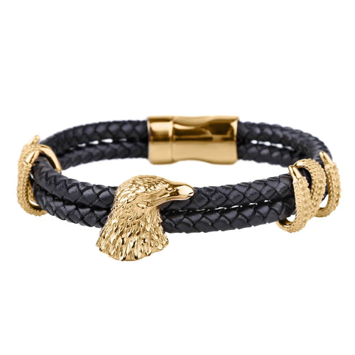 Daniel Steiger Leather Eagle Bracelet